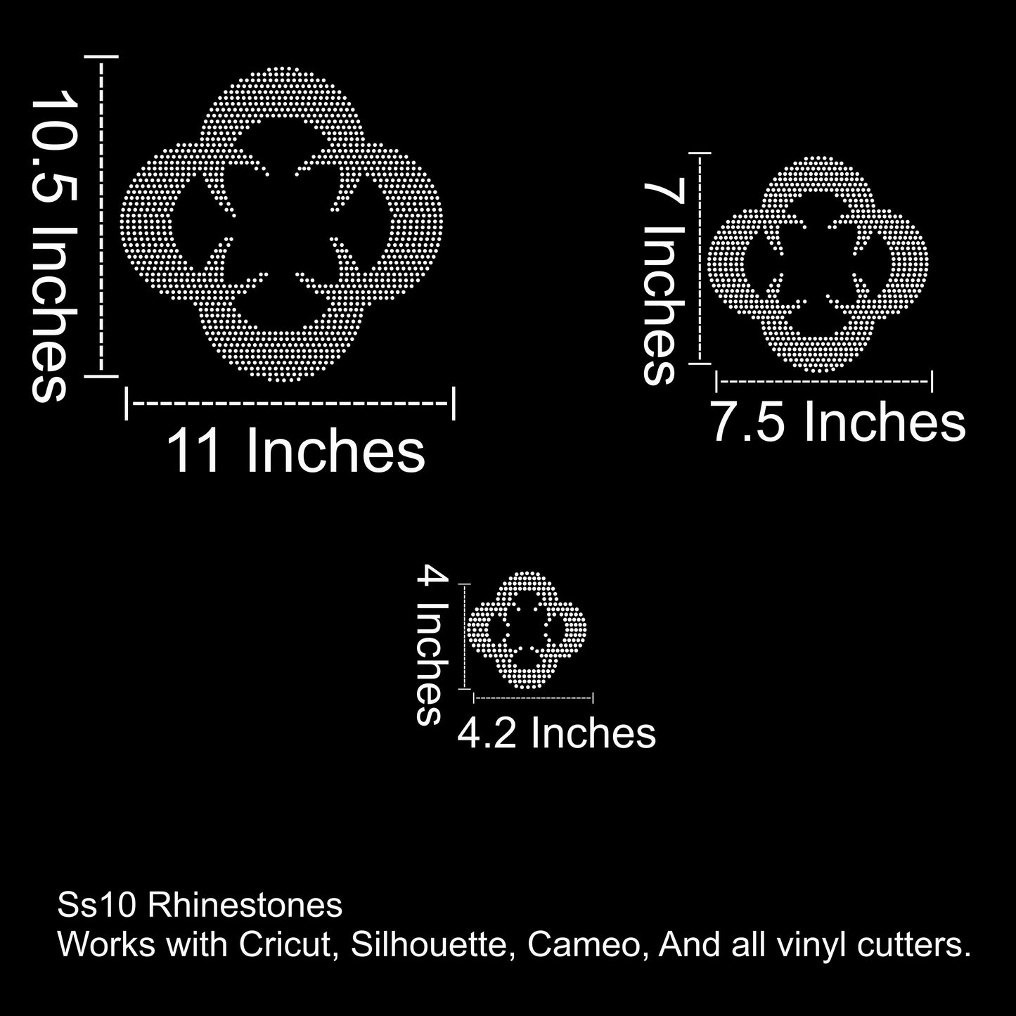 Y2K Element 15 Rhinestone SVG File