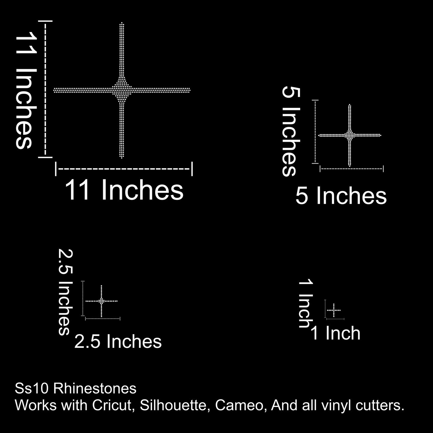 Y2K Element 4 Rhinestone SVG (SS10)