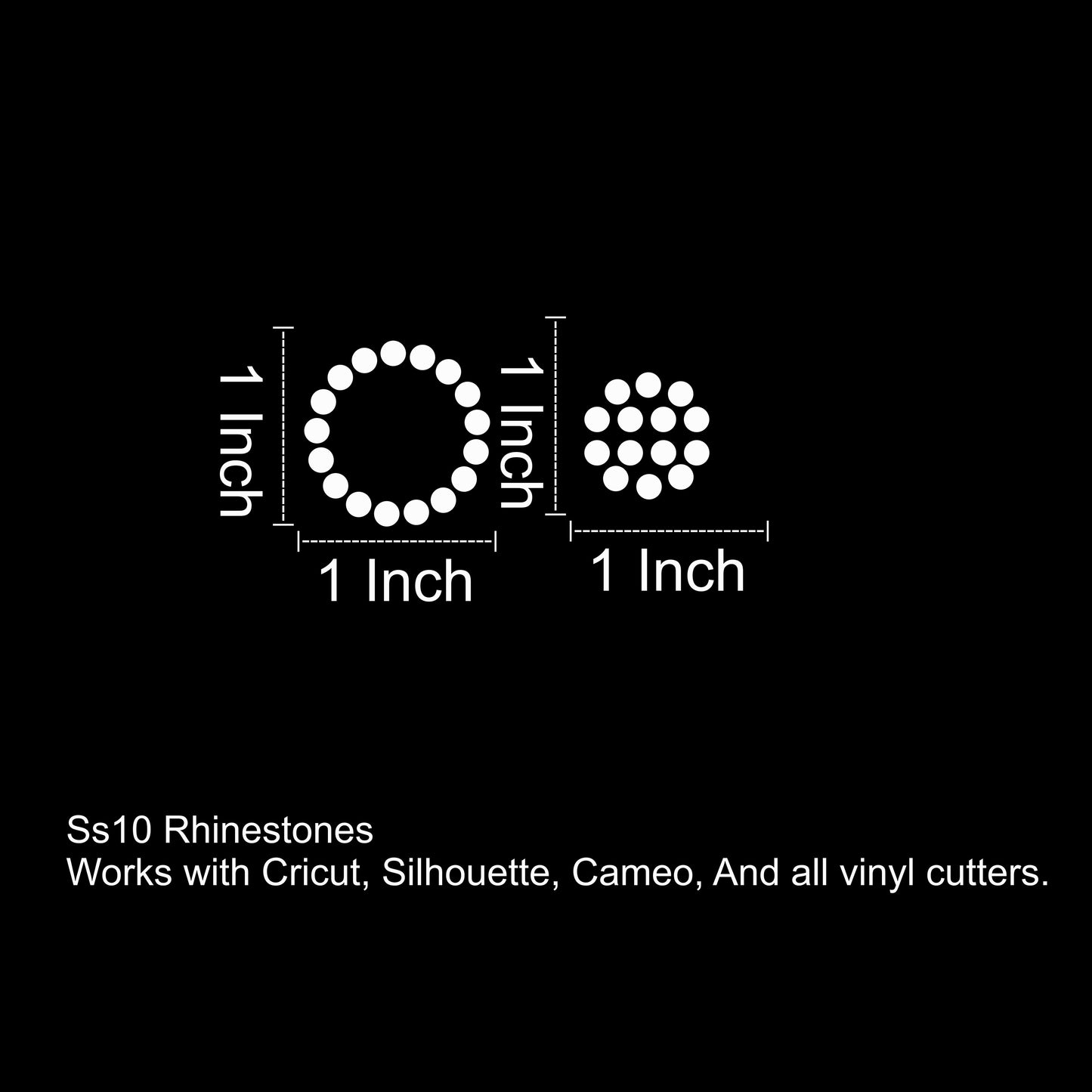 Y2K Rhinestone SVG Pack 100 Variations (27 Files)