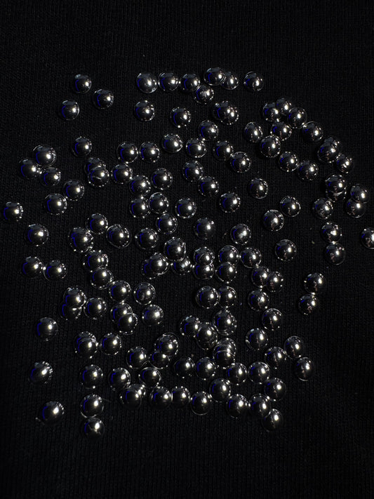 Iron On Dome Studs (500pc) Silver