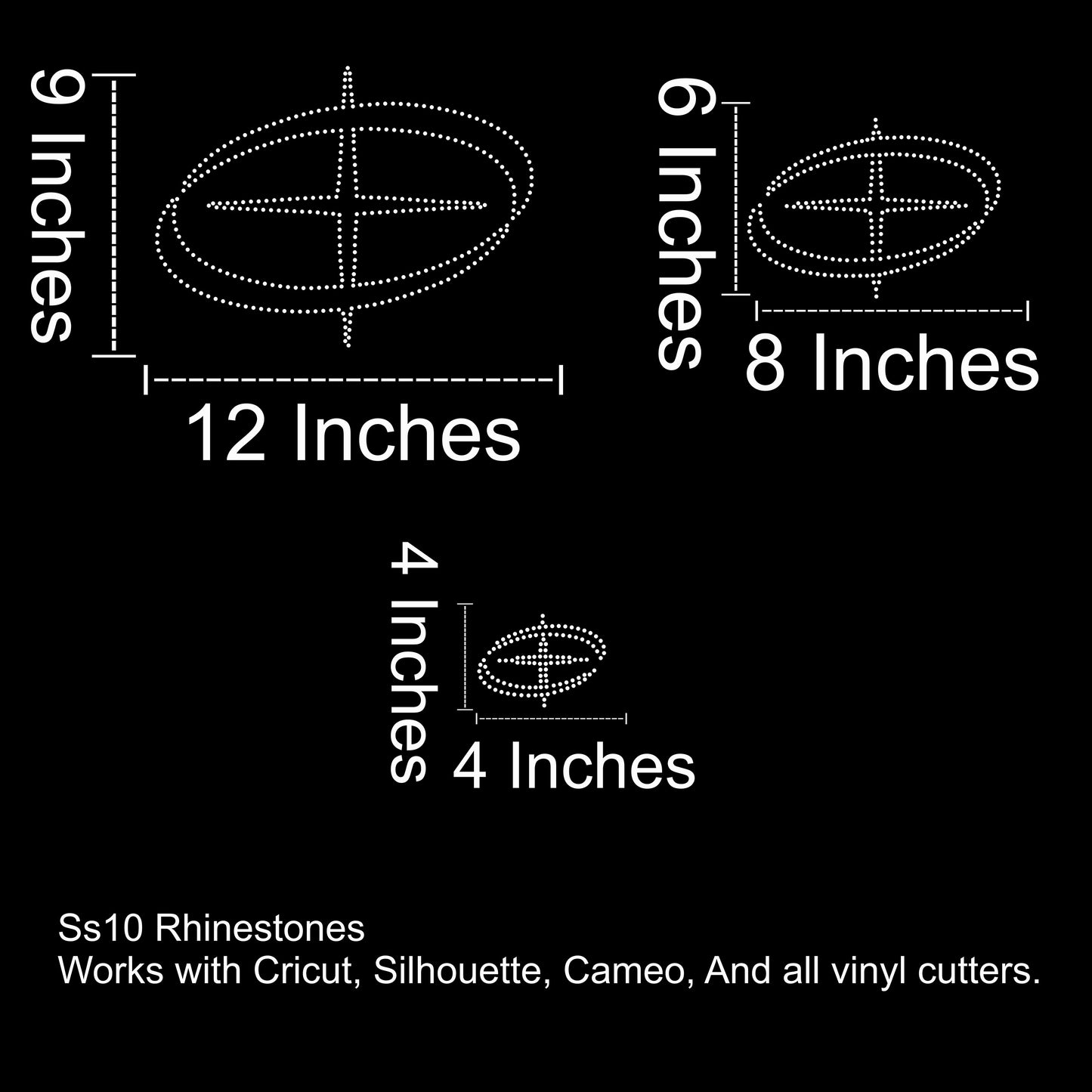 Y2K Rhinestone SVG Pack 100 Variations (27 Files)