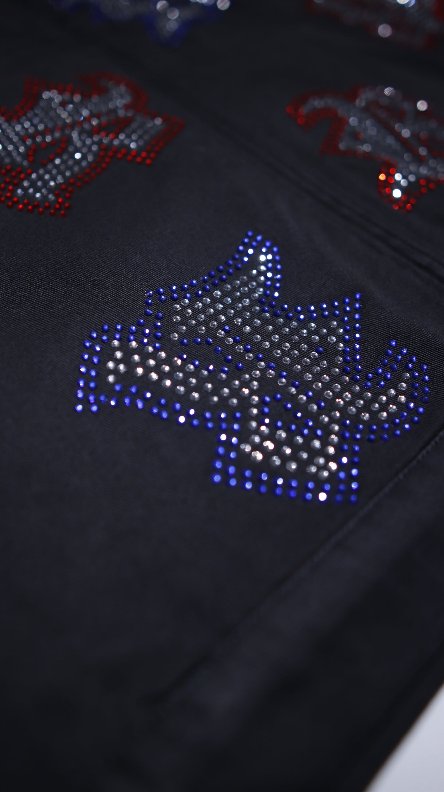 3 Color Rhinestone Work Jacket (1 of 1)