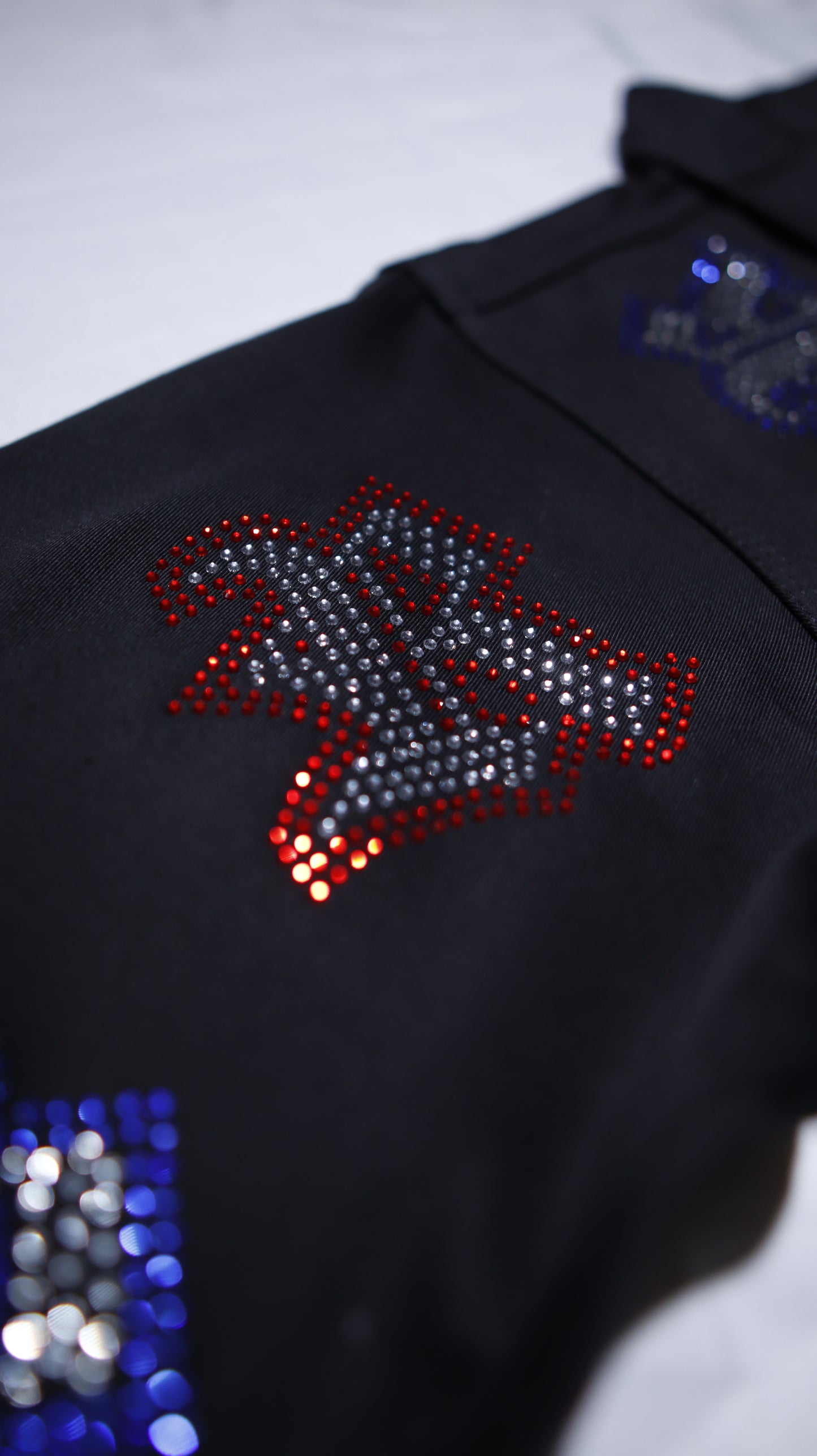 3 Color Rhinestone Work Jacket (1 of 1)